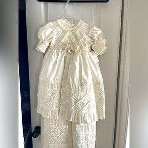 baptismal gown/dress one size